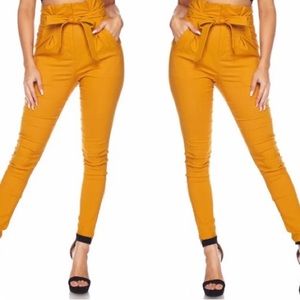 Hera Collection Mustard Skinny Pants